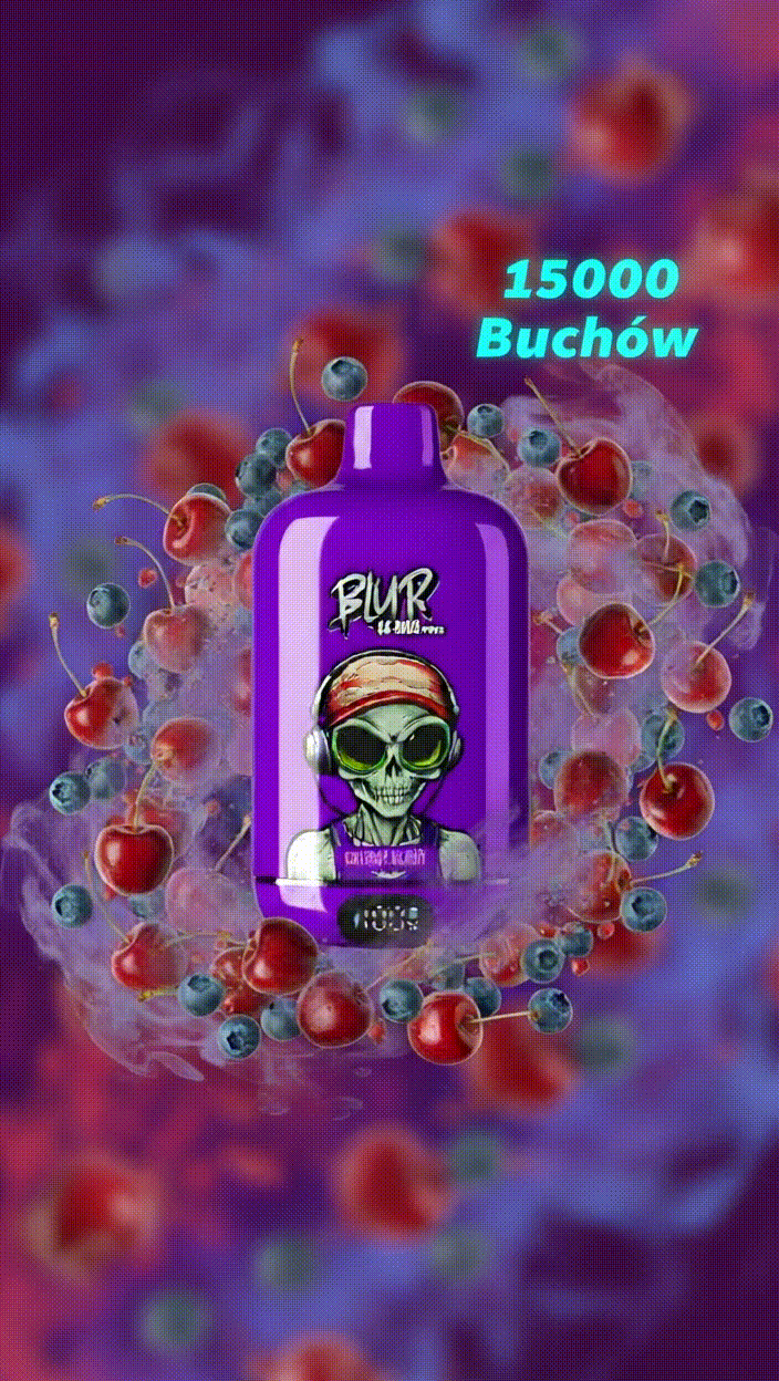 Jednorazówki e papieros blur 15K buchów